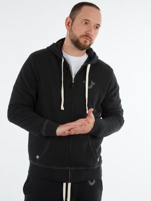 black true religion sweatsuit