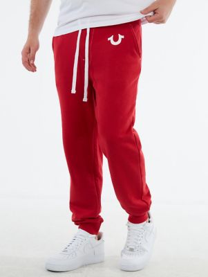 red true religion sweatpants