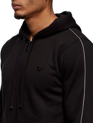 true religion stripe hoodie