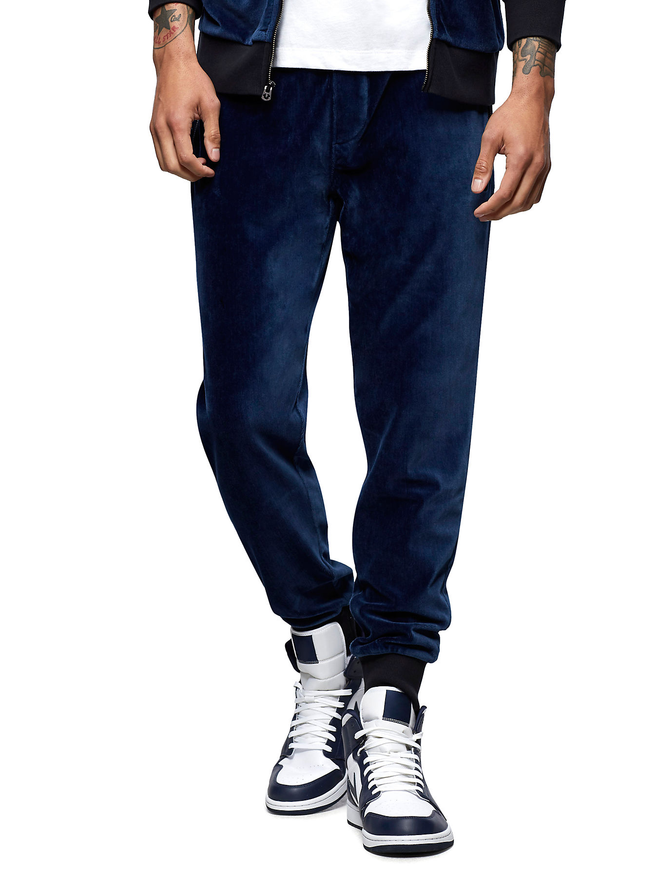 VELOUR CORDUROY JOGGER