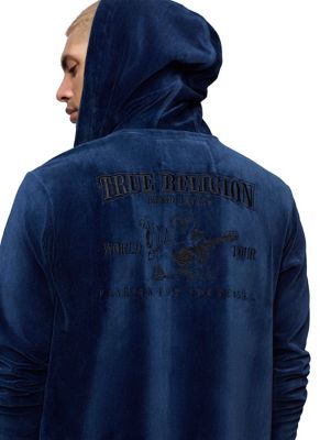 true religion denim hoodie