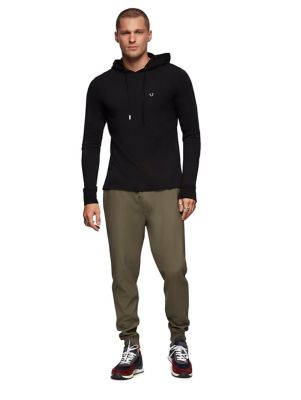 HOODED LONG SLEEVE SHIRT