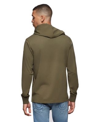 HOODED LONG SLEEVE SHIRT