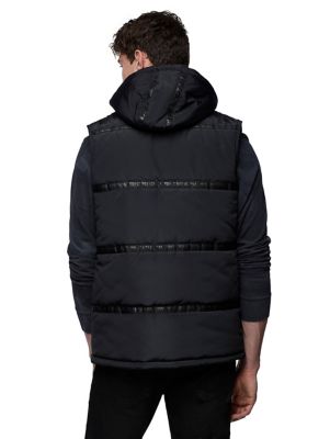 true religion hooded puffer jacket