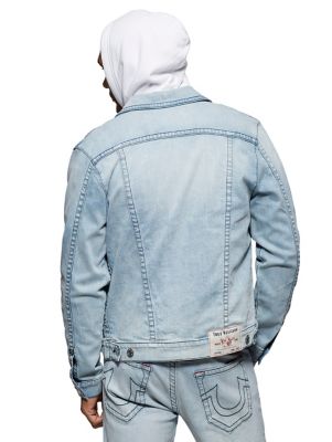 blue true religion jacket