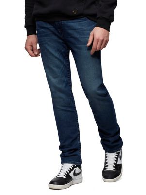 embroidered jeans mens