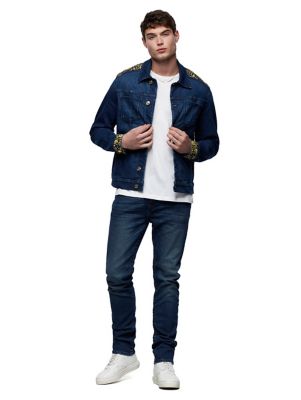 EMBROIDERED DENIM JACKET