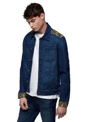 EMBROIDERED DENIM JACKET