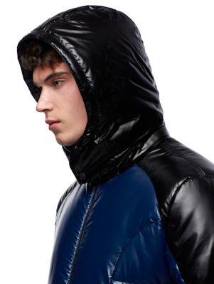 mens navy down jacket