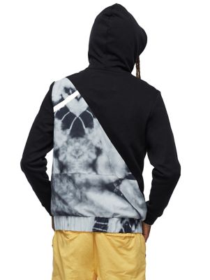 true religion color block hoodie