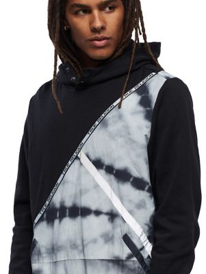 true religion color block hoodie