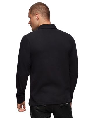 LONG SLEEVE POLO SHIRT