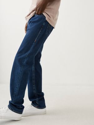 mens dark blue true religion jeans