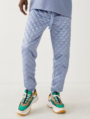 nike quilted joggers