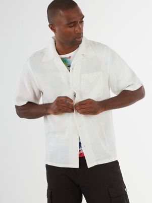 knotted button down shirt