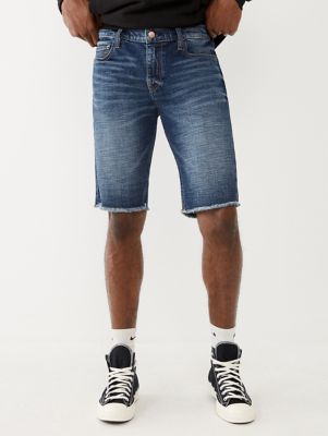 true religion denim shorts