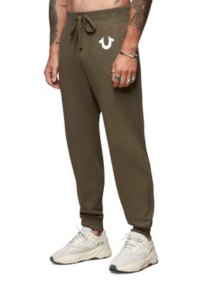 TRUE RELIGION CLASSIC LOGO JOGGER Military Green | eBay