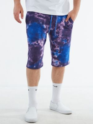 true religion fleece shorts