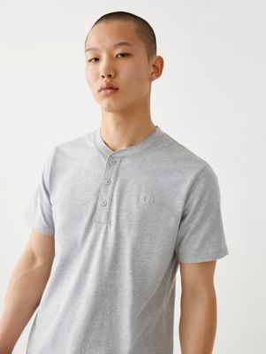SHORT SLEEVE HENLEY