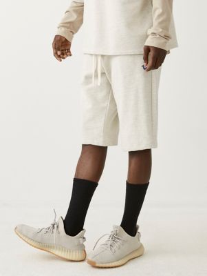 true religion fleece shorts