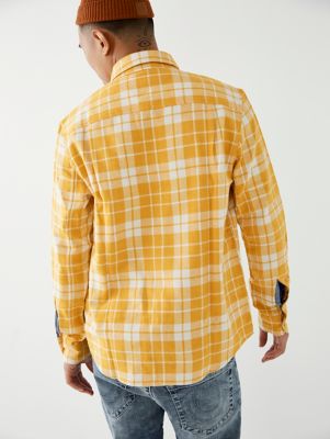 true religion plaid shirt