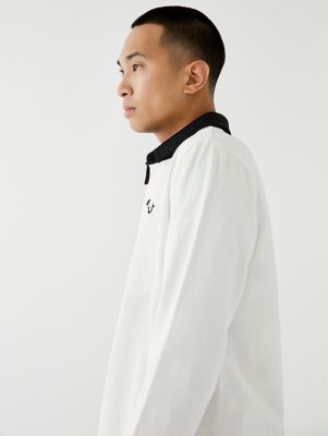 true religion long sleeve polo