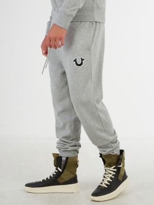 true religion oatmeal joggers