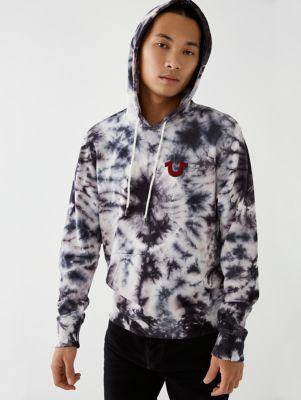 saint laurent tie dye hoodie