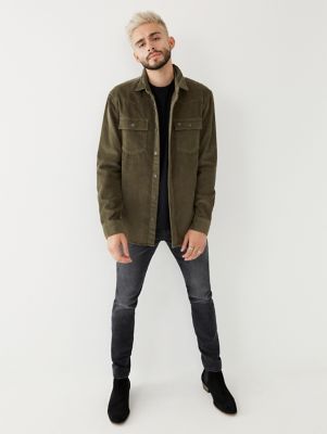 les deux felix corduroy shirt