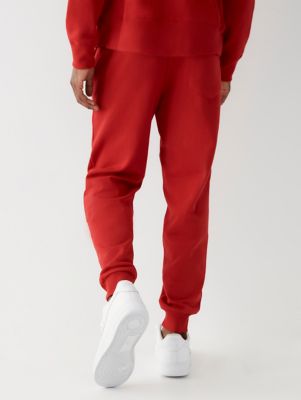 red true religion joggers