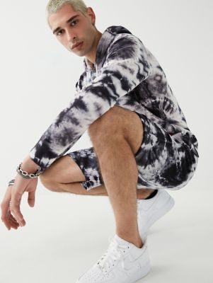 black and white tie dye sweats