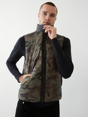 CAMO PUFFER VEST