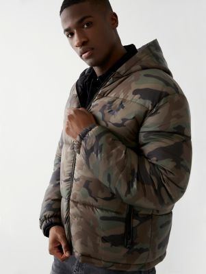 CAMO PUFFER JACKET