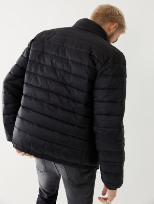 true religion puffer jacket black