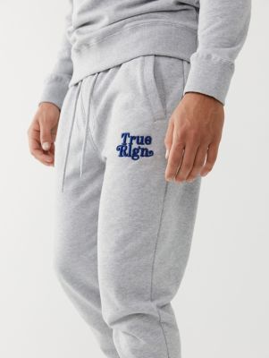 true religion black and gold joggers