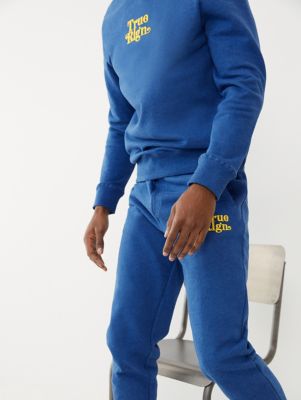 logo hooded jogger set