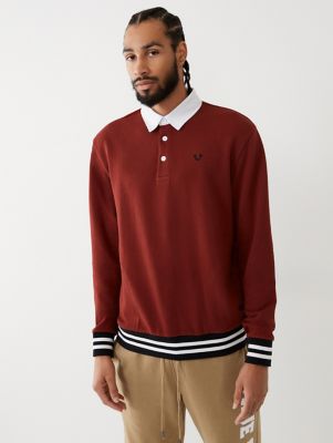 rugby style sweatshirt