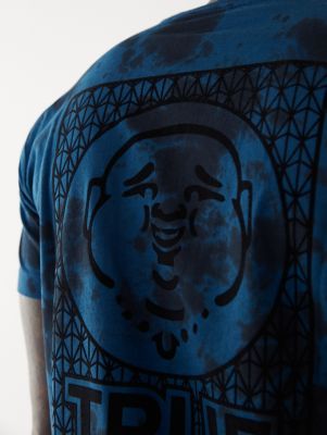 can you tie dye a shirt with a logo on it