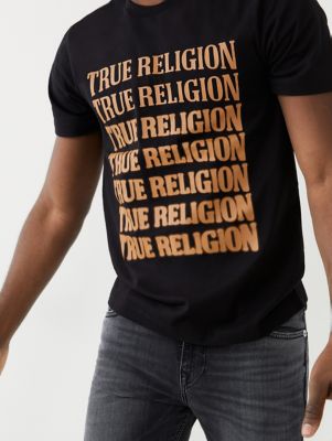 brown true religion shirt