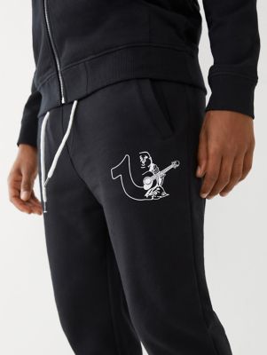 logo hooded jogger set