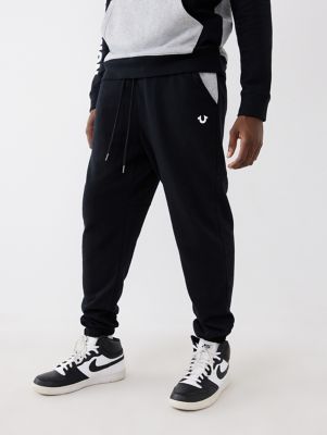 nike mens regular fit color block jogger pant