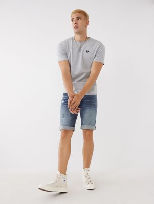 Men S Designer Shorts Denim Shorts For Men True Religion