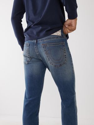 True Religion Light Blue Geno Slim Jeans - Men & Big