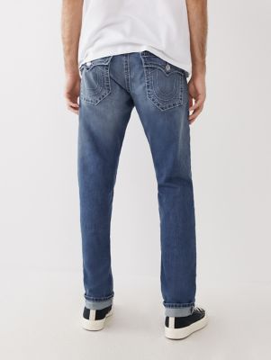 True Religion Light Blue Geno Slim Jeans - Men & Big