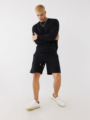 high rise sweat short