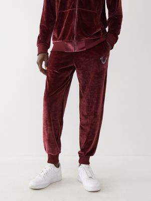 true religion velour jogger