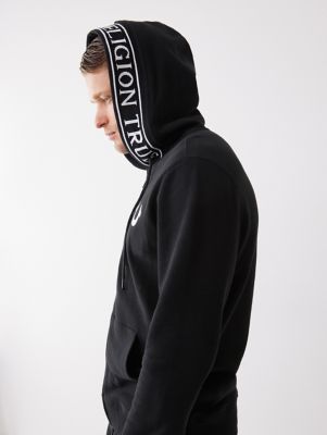 Graphic Trim Zip-Up Hoodie - Ready-to-Wear