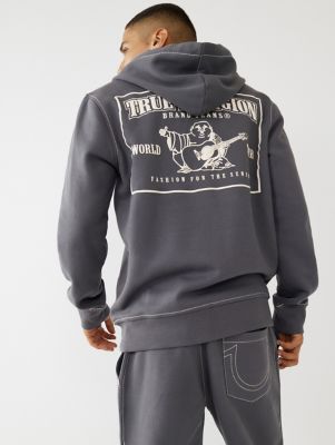 BIG T ZIP HOODIE