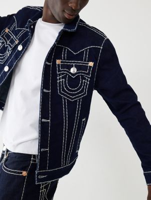 True Religion Body Rinse Jean Jacket