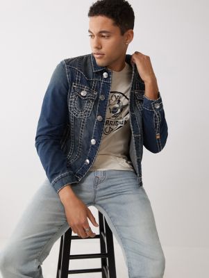 true religion jean jacket super t